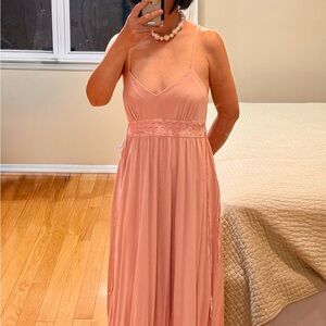 Theory Pink Backless Dress
